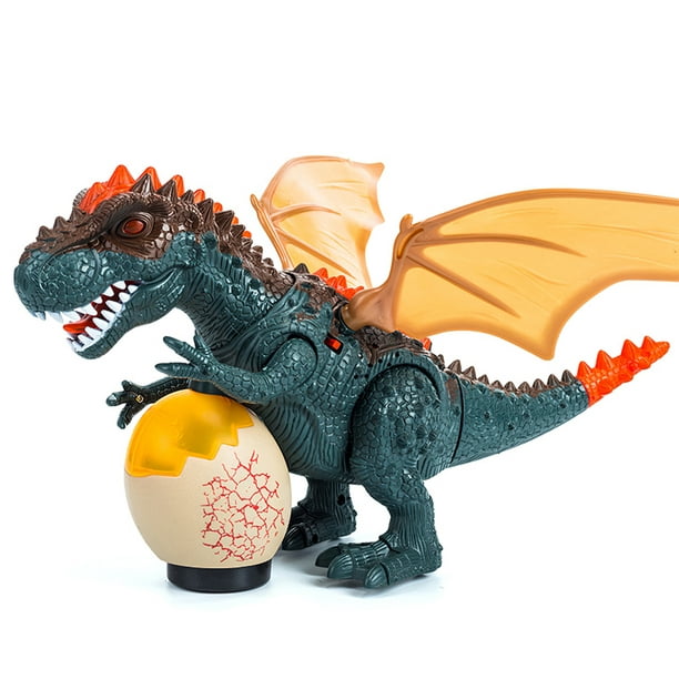 Electric Kids Children Walking Dinosaur T-rex Figure Toys With Light Sound Gifts